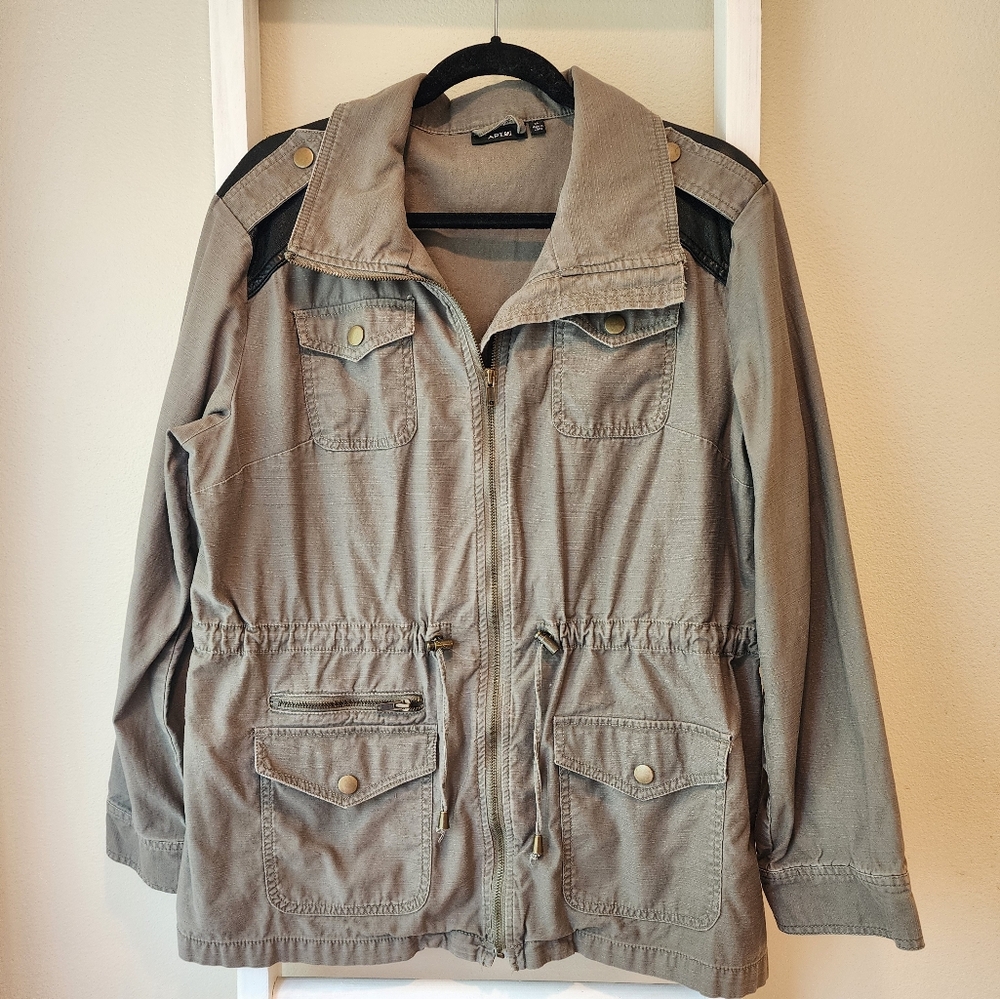 Apt.9 Green Shacket